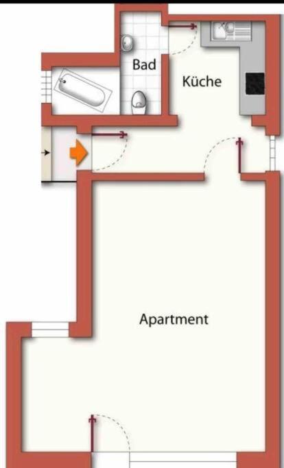 Studioappartement Mit Privatgarten In Ruhiger Wohnsiedlung Neumuenster Luaran gambar